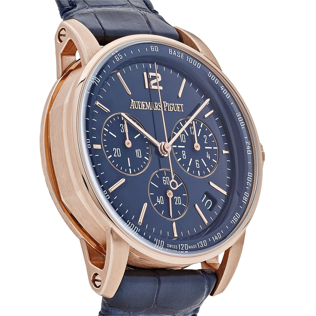 Audemars Piguet Code 11.59 26393OR.OO.A321CR.01 Rose Gold Lacquered Blue Dial