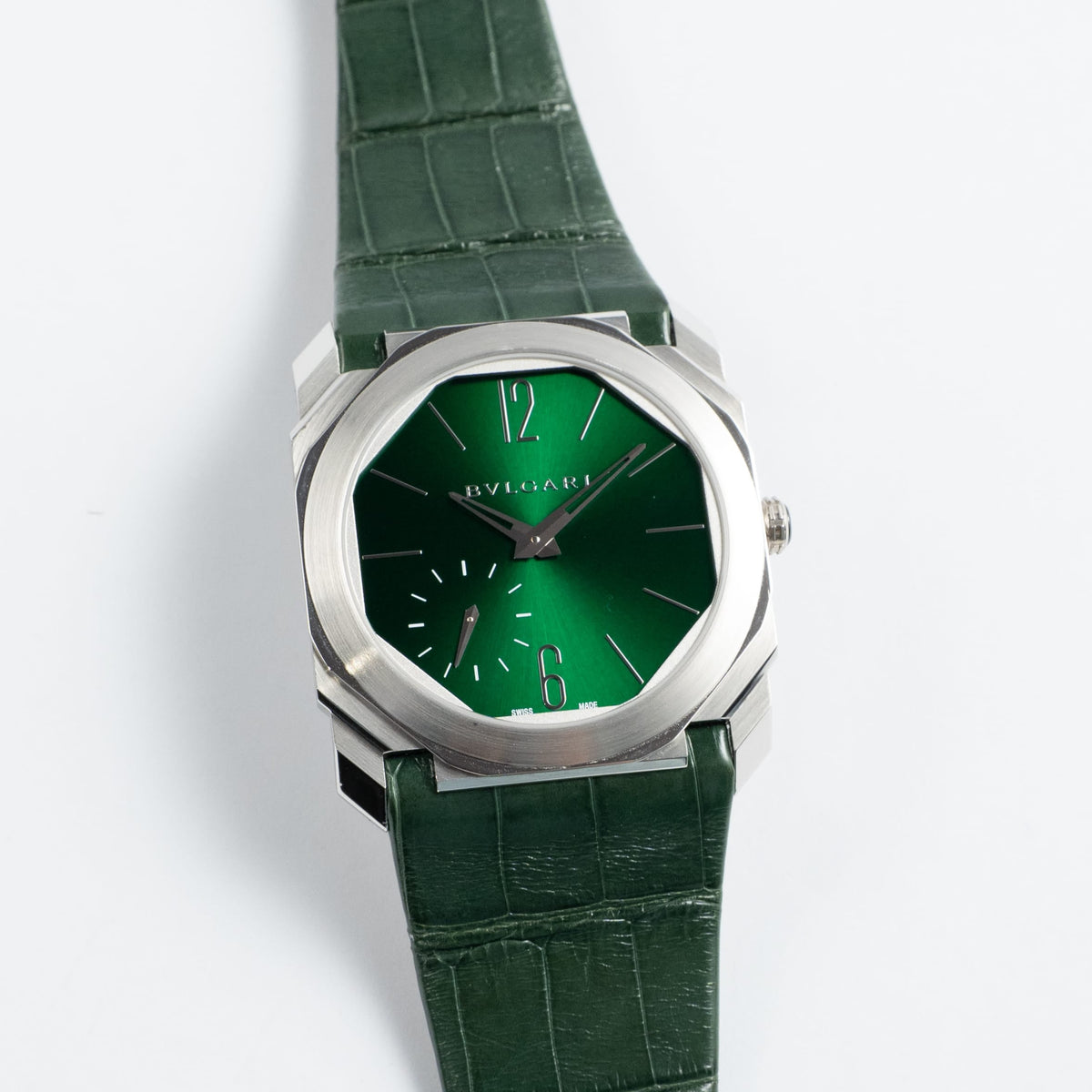 Bvlgari Octo Finissimo 102955 Platinum Green Dial Arije Special Edition (2021)
