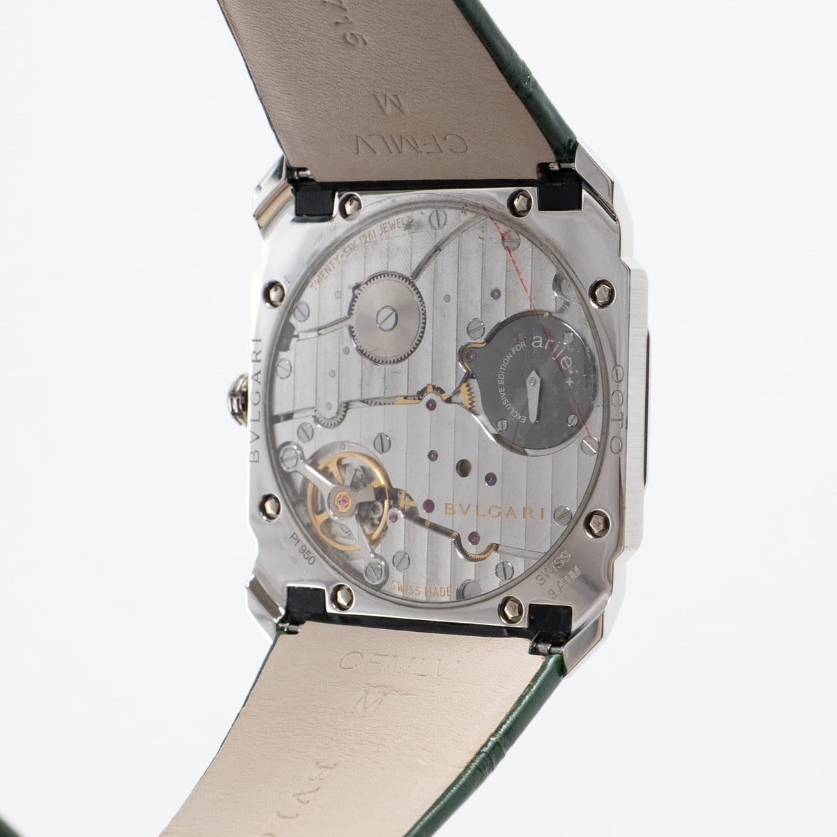 Bvlgari Octo Finissimo 102955 Platinum Green Dial Arije Special Edition (2021)