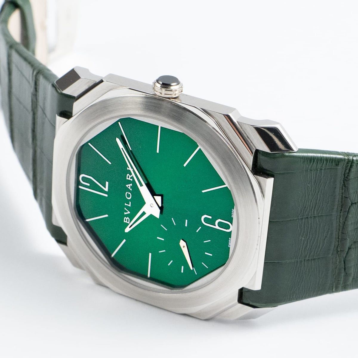 Bvlgari Octo Finissimo 102955 Platinum Green Dial Arije Special Edition (2021)