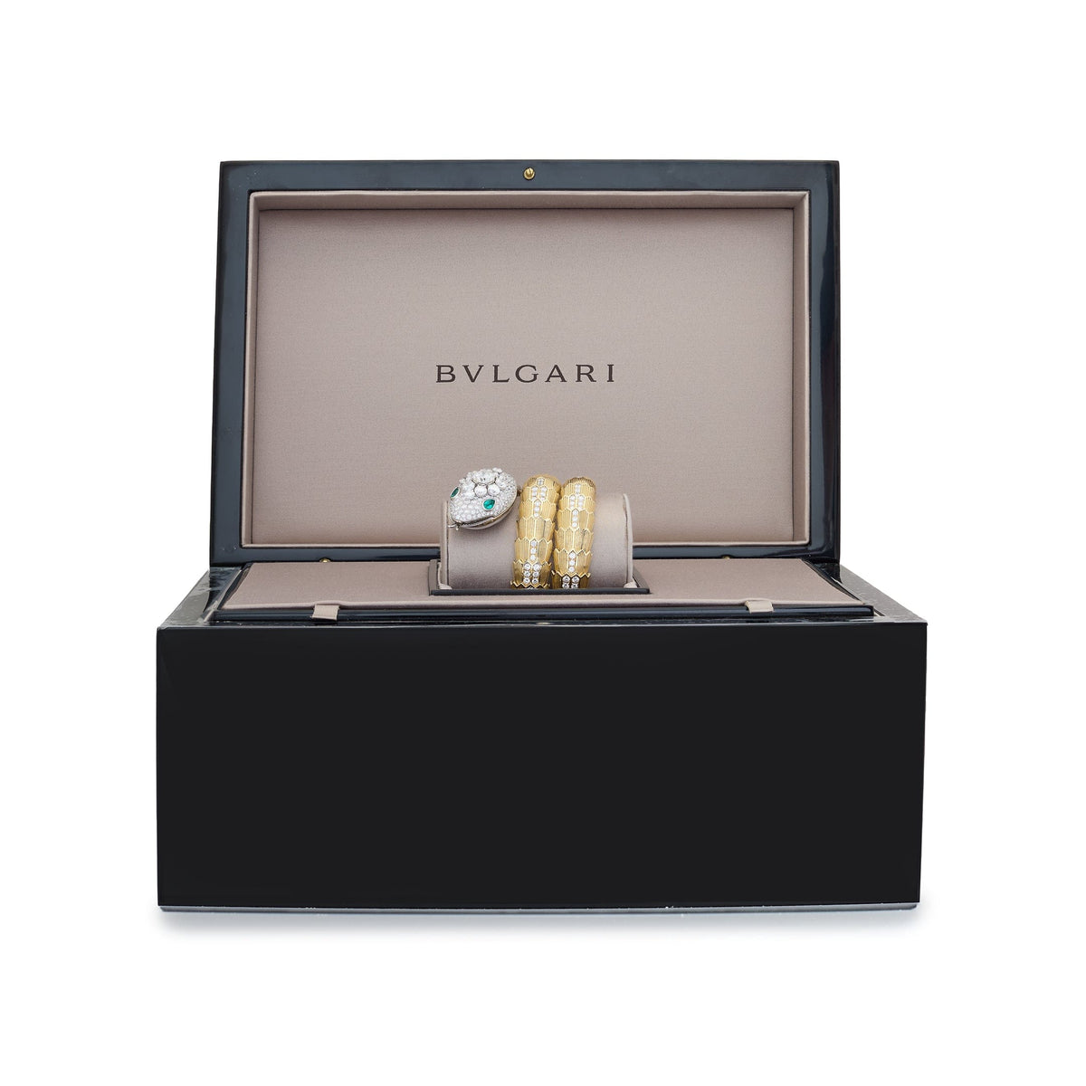 BVLGARI Serpenti 103561 Misteriosi High Jewellery Secret Watch White Gold Yellow Gold Diamonds Emeralds (2024)