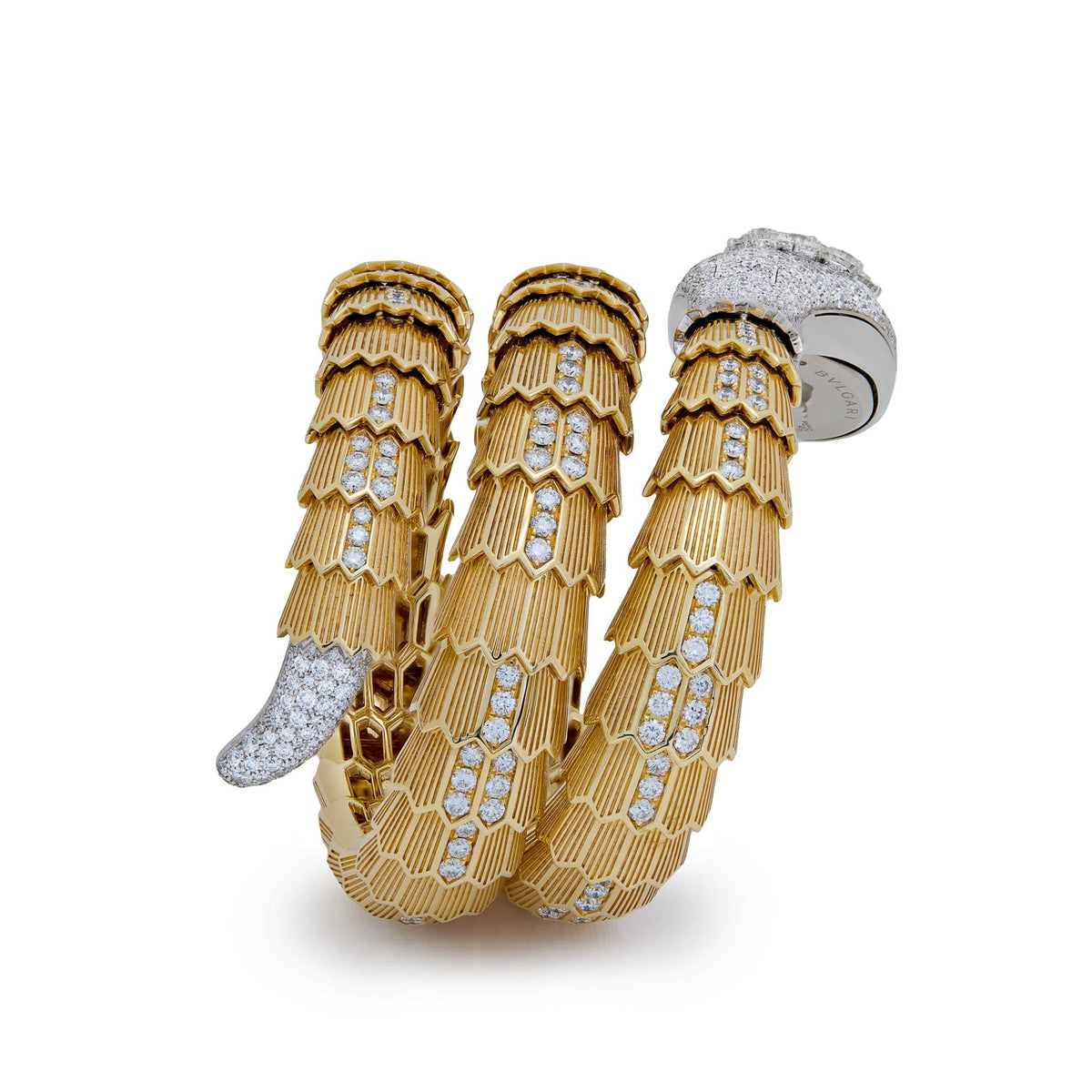 BVLGARI Serpenti 103561 Misteriosi High Jewellery Secret Watch White Gold Yellow Gold Diamonds Emeralds (2024)