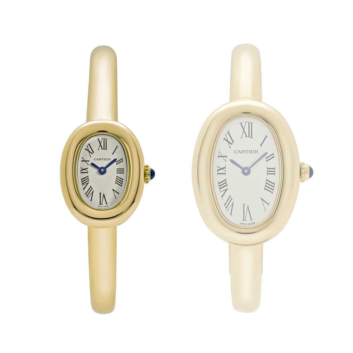 Cartier Baignoire Mini WGBA0035 'Ladies' Yellow Gold Quartz