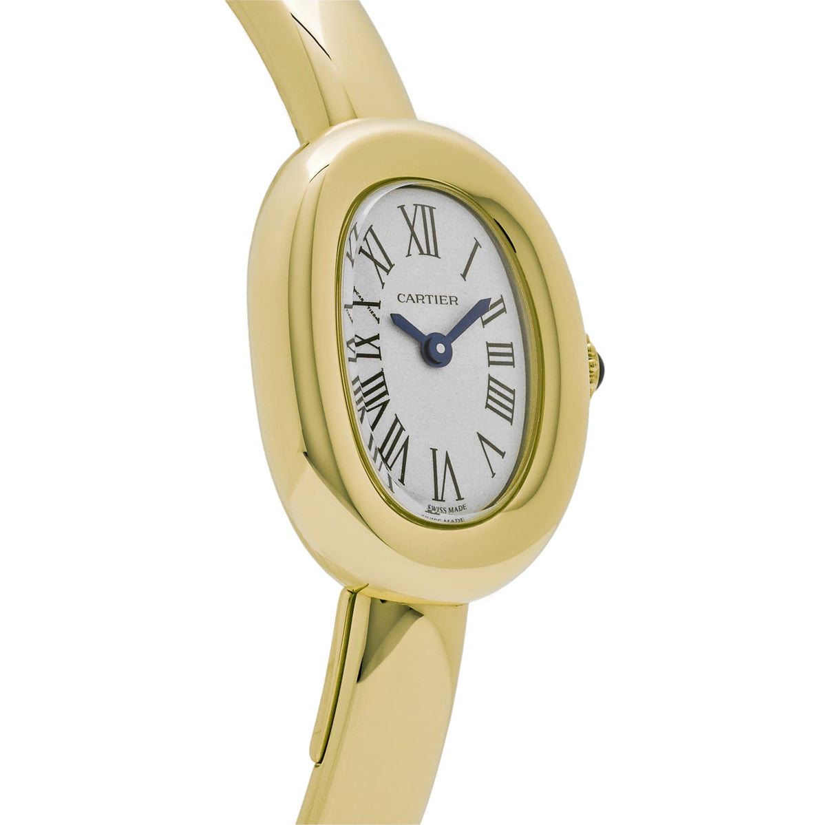 Cartier Baignoire Mini WGBA0021 'Ladies' Yellow Gold Quartz