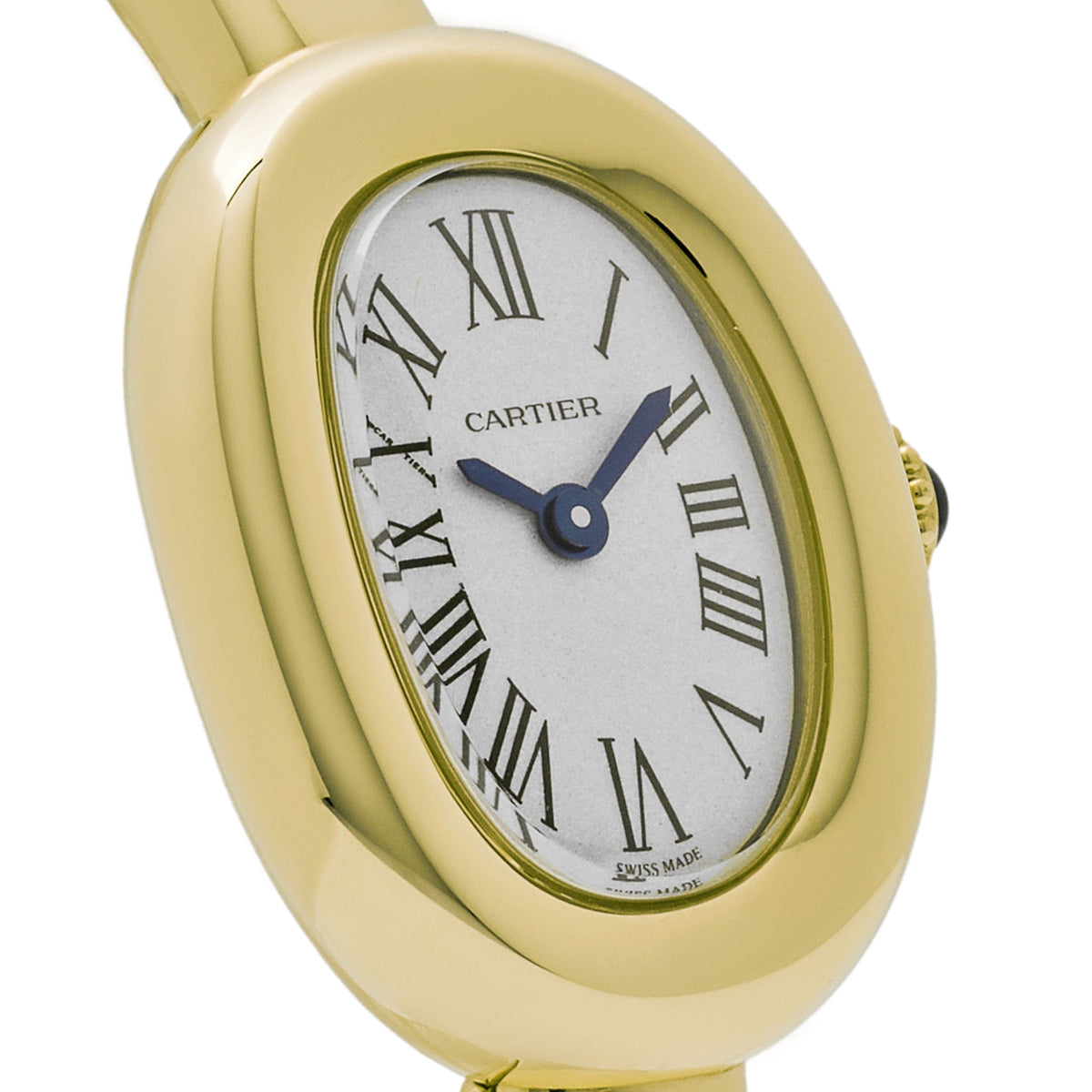 Cartier Baignoire Mini WGBA0021 'Ladies' Yellow Gold Quartz