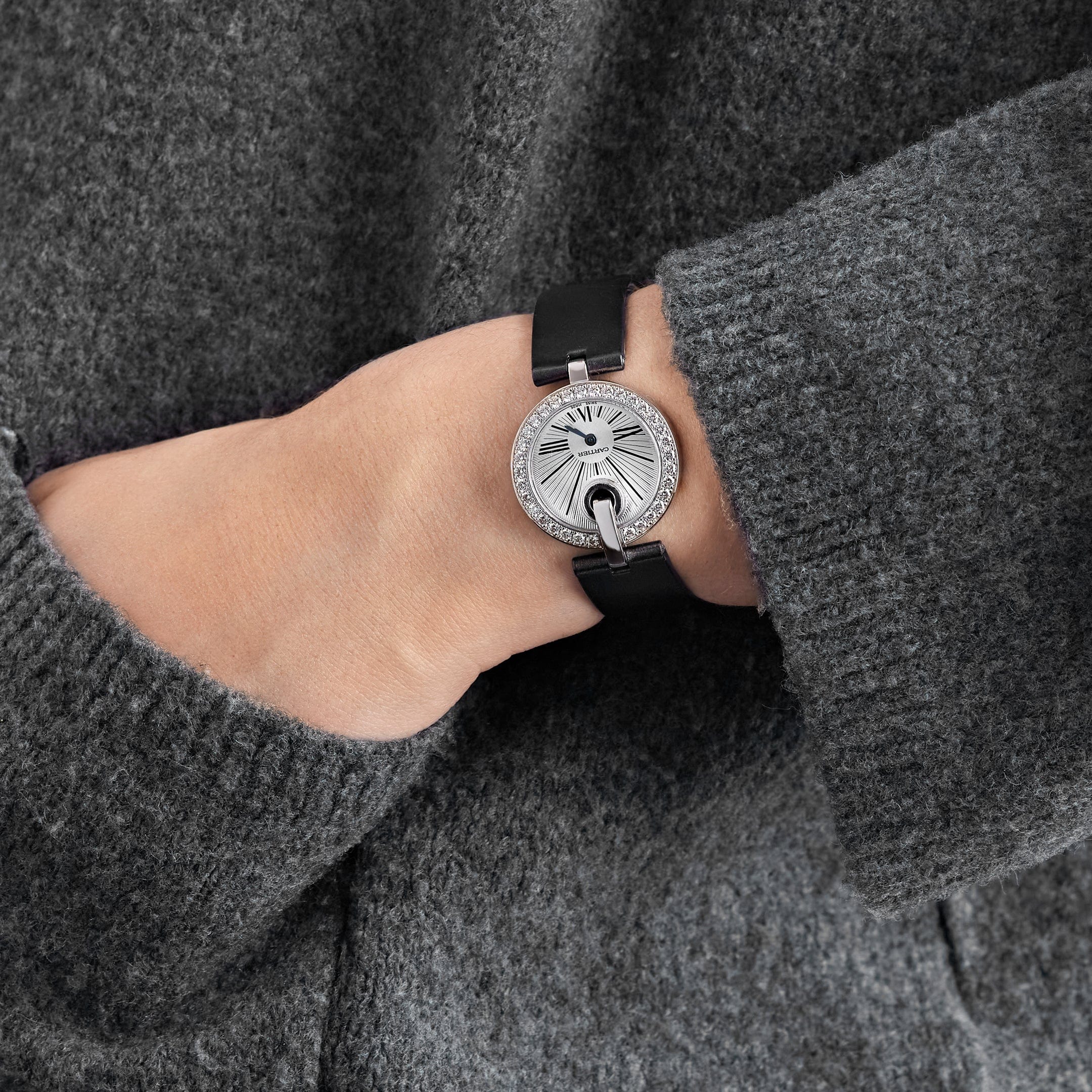 Cartier Captive de Cartier WG600012 White Gold Quartz Silver Dial