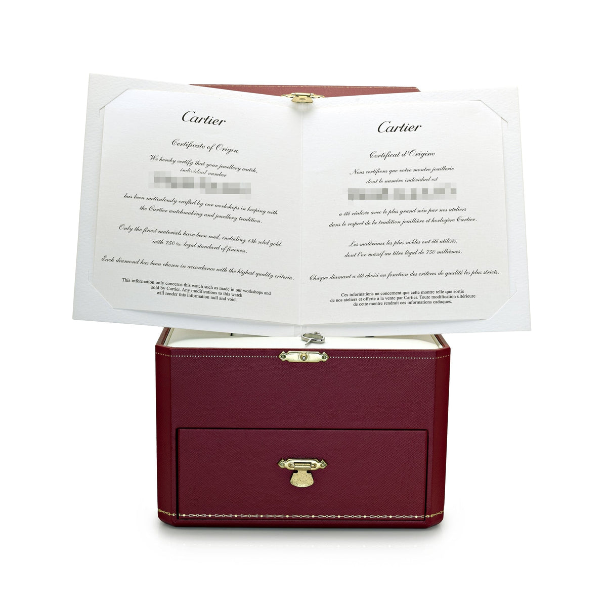 Cartier Captive de Cartier WG600012 White Gold Quartz Silver Dial