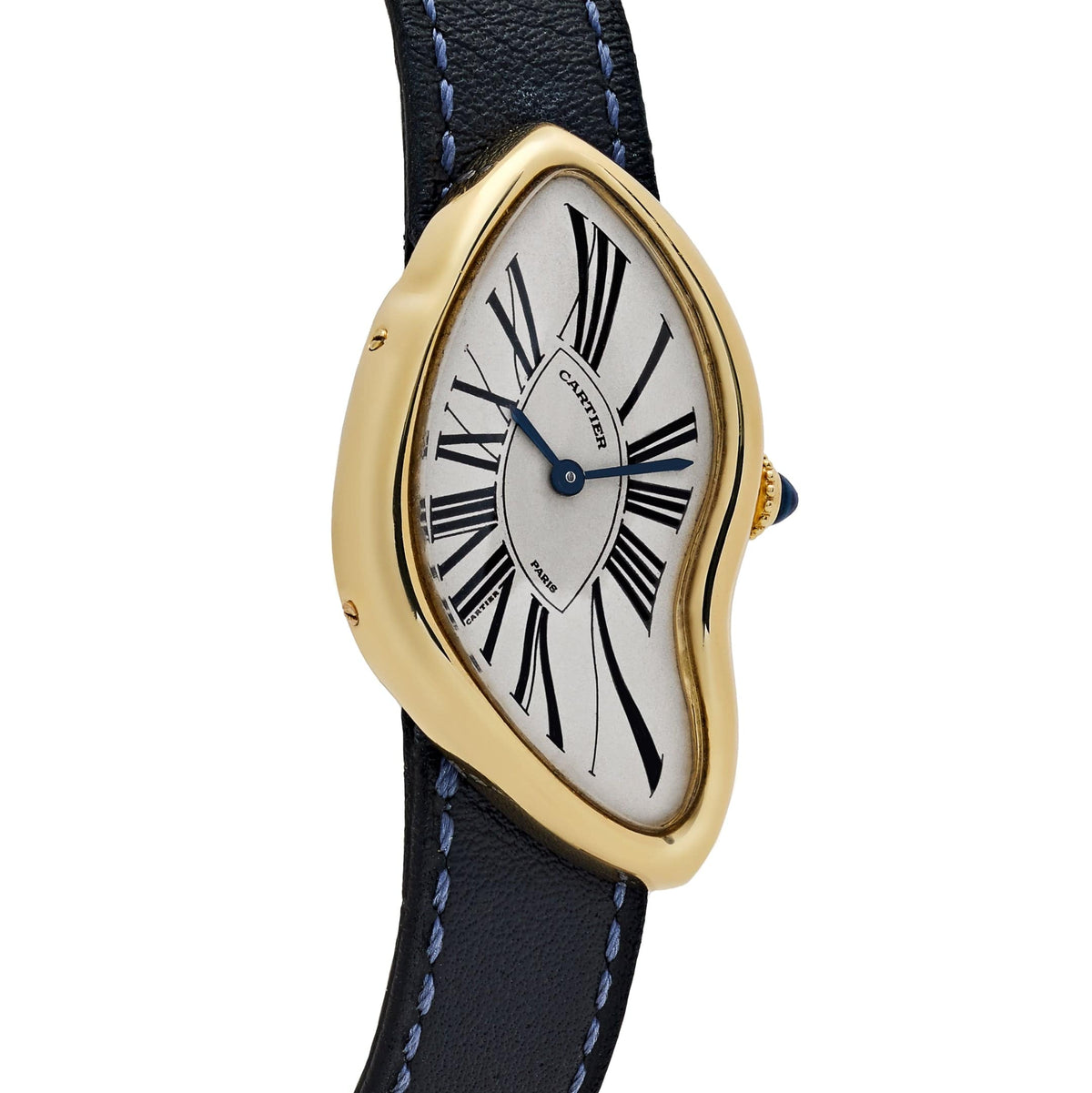 Cartier Crash Paris A108422 Yellow Gold White Dial Limited Edition