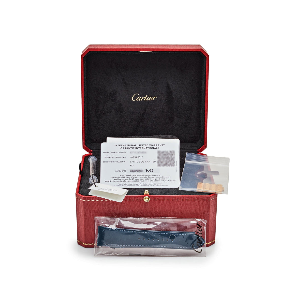 Cartier Santos De Cartier WGSA0018 Rose Gold