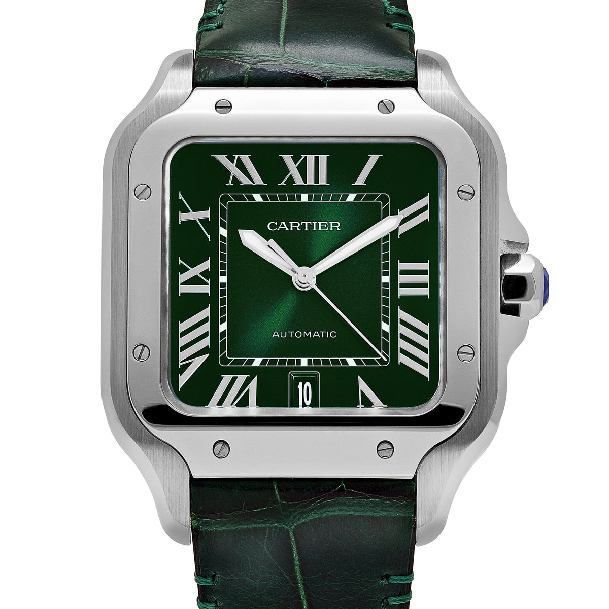 Cartier Santos Large WSSA0062 Stainless Steel Green Dial (2026)