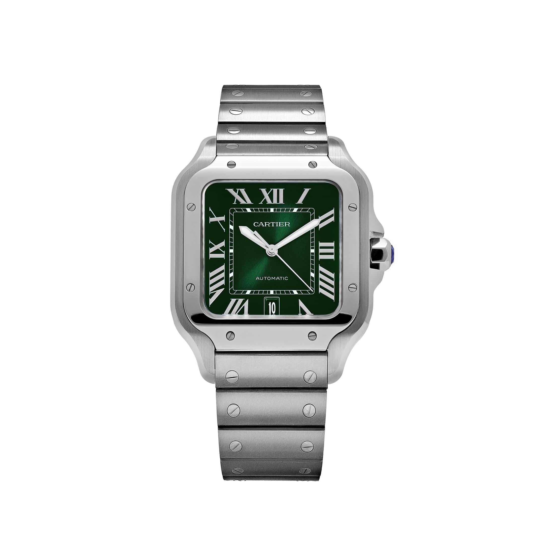 Cartier Santos Large WSSA0062 Stainless Steel Green Dial (2026)