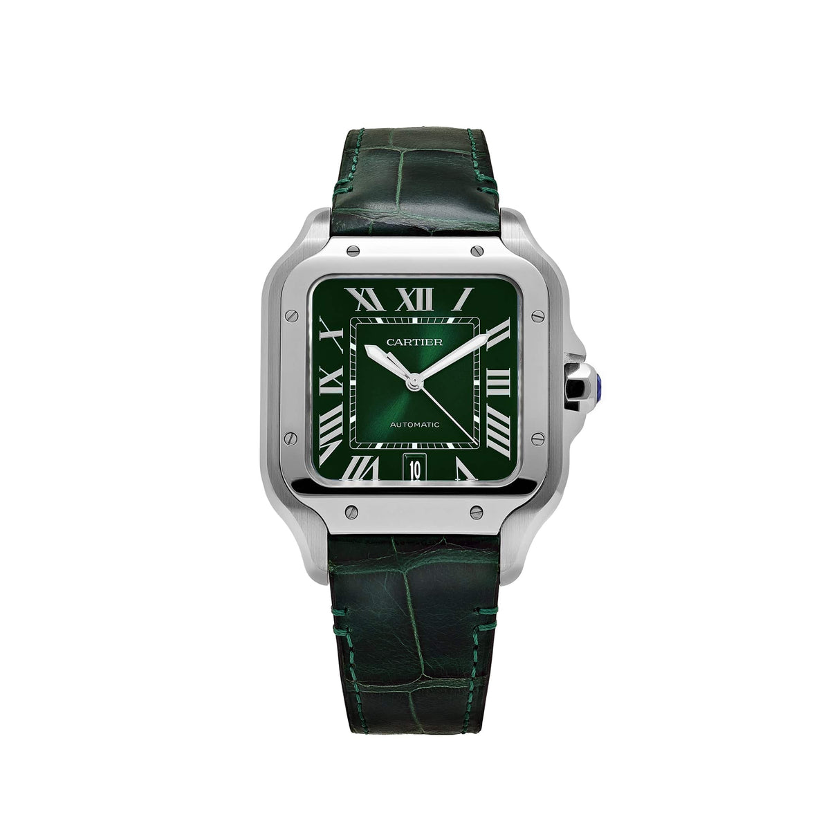Cartier Santos Large WSSA0062 Stainless Steel Green Dial (2026)