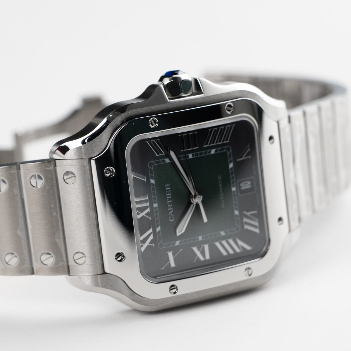 Cartier Santos Large WSSA0062 Stainless Steel Green Dial (2026)
