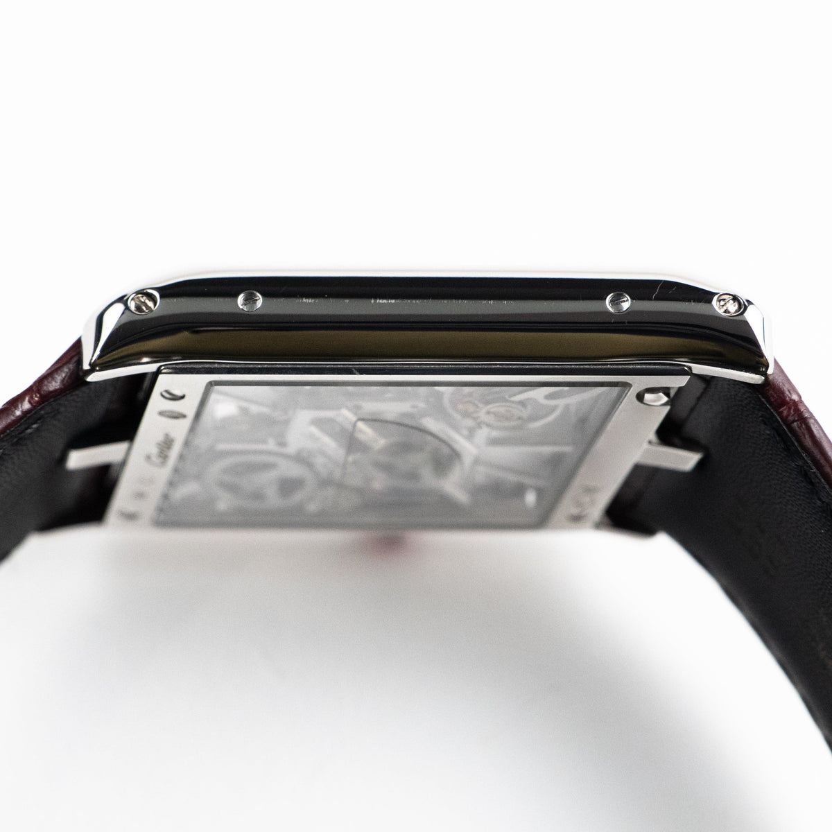 Cartier Tank Asymétrique Large WHTA0023 'Temple Edition' Platinum Skeleton Dial Limited Edition of 60