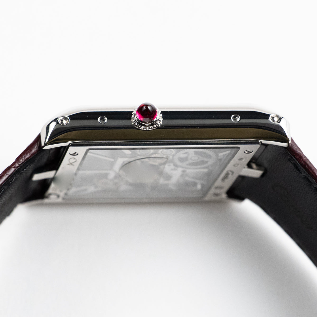 Cartier Tank Asymétrique Large WHTA0023 'Temple Edition' Platinum Skeleton Dial Limited Edition of 60