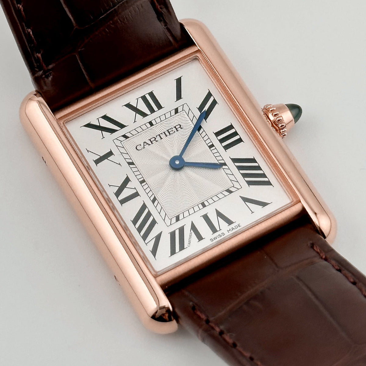 Cartier Tank Louis Large WGTA0011 Rose Gold Alligator (2026)