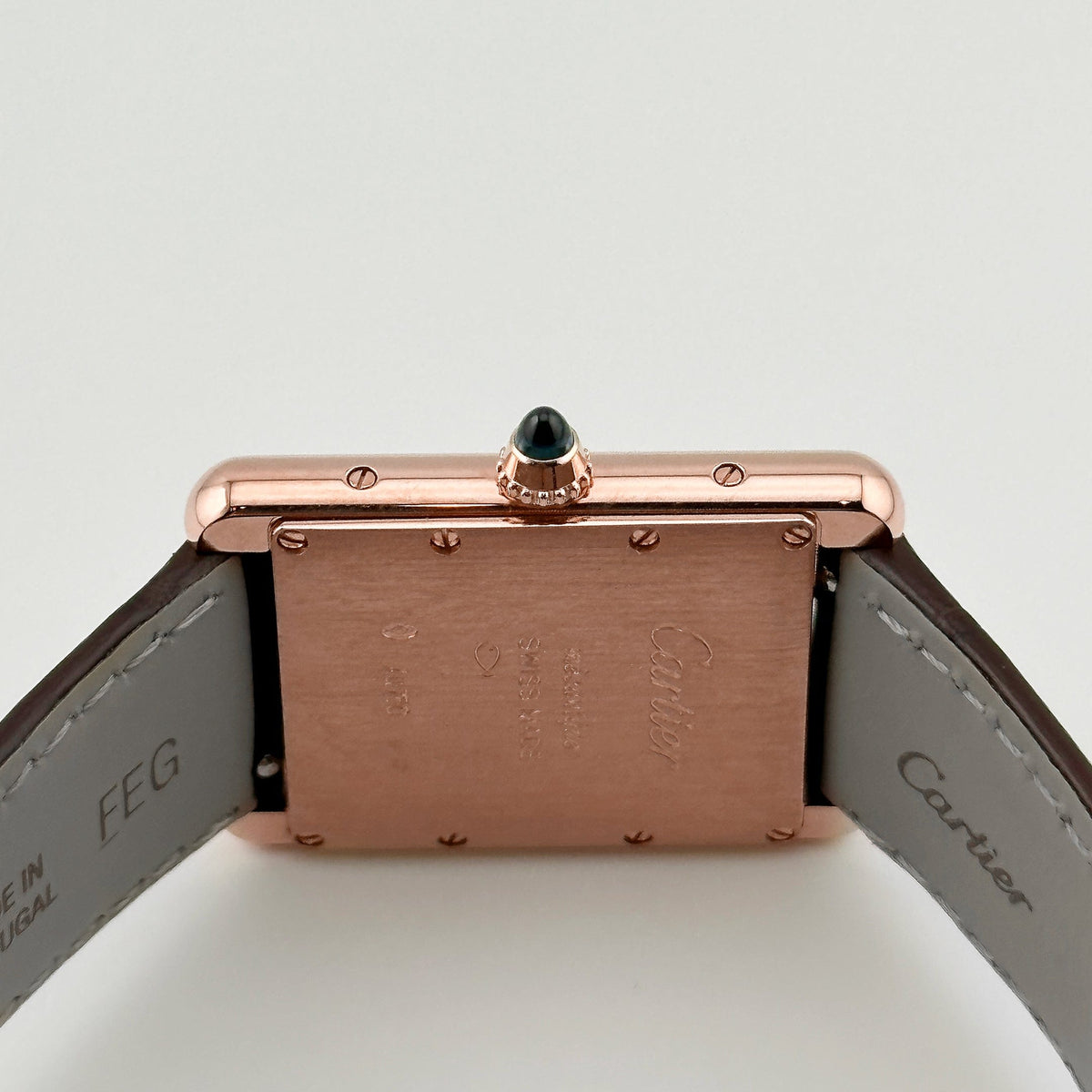 Cartier Tank Louis Large WGTA0011 Rose Gold Alligator (2026)