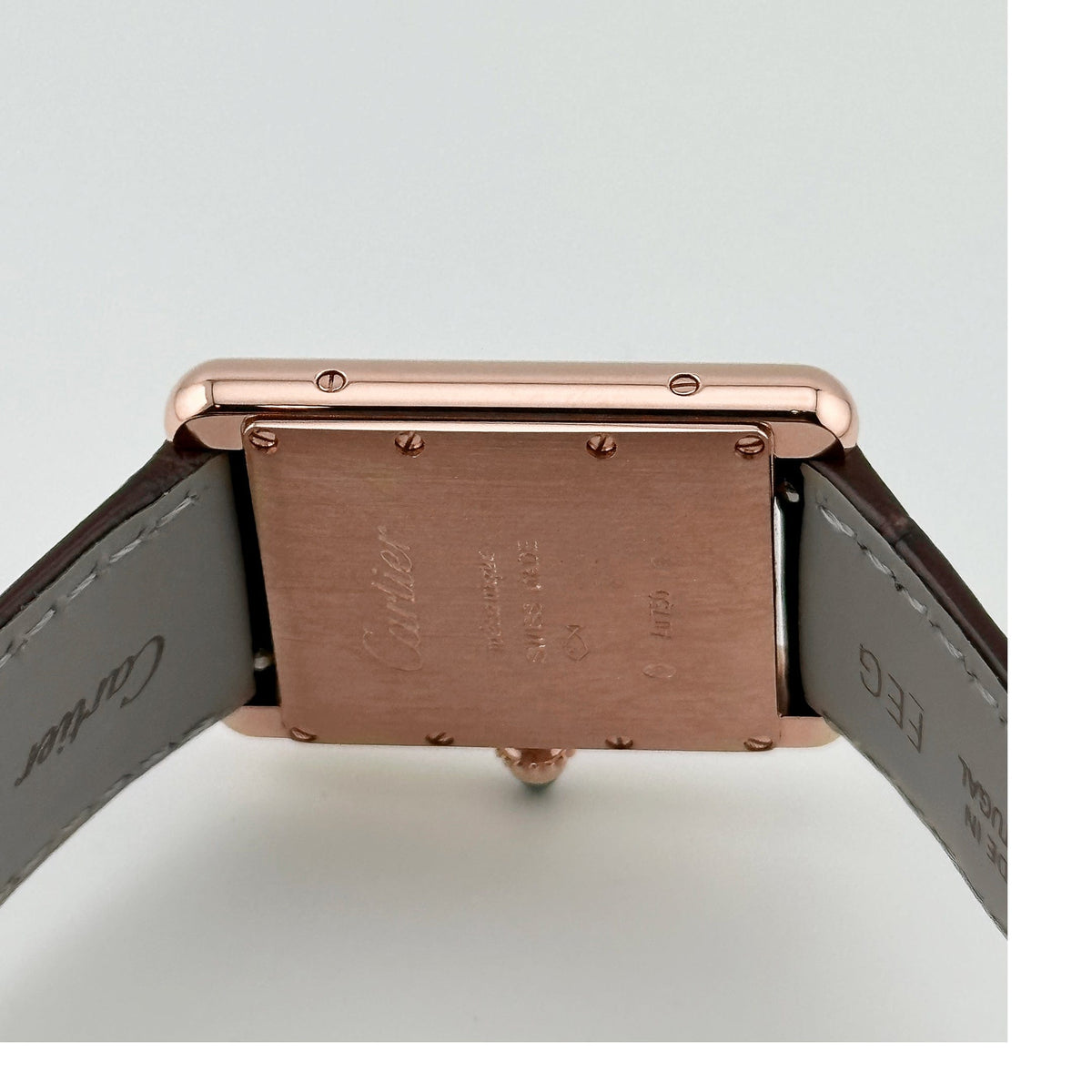 Cartier Tank Louis Large WGTA0011 Rose Gold Alligator (2026)