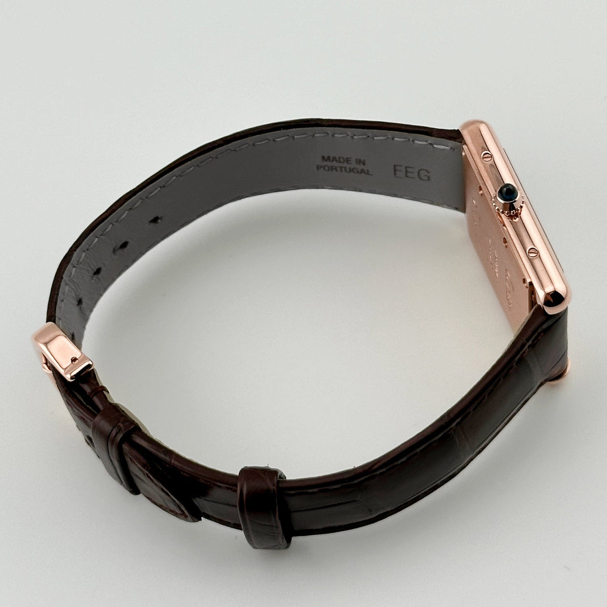 Cartier Tank Louis Large WGTA0011 Rose Gold Alligator (2026)