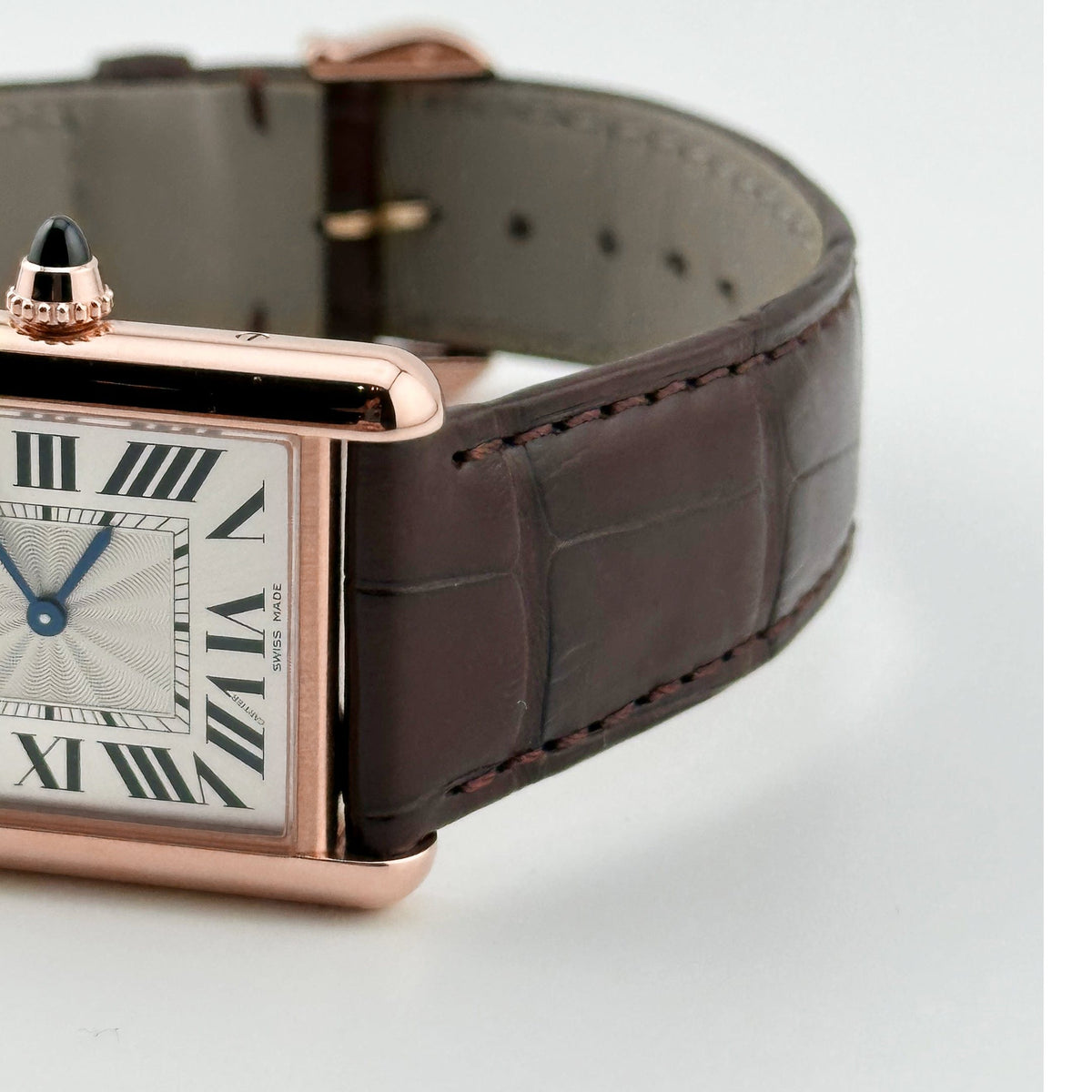 Cartier Tank Louis Large WGTA0011 Rose Gold Alligator (2026)