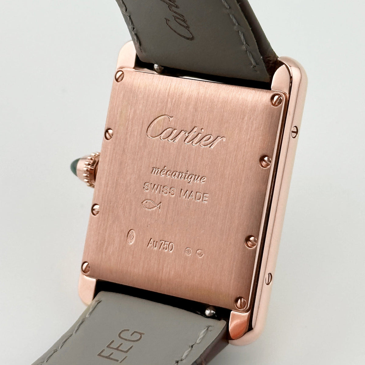 Cartier Tank Louis Large WGTA0011 Rose Gold Alligator (2026)