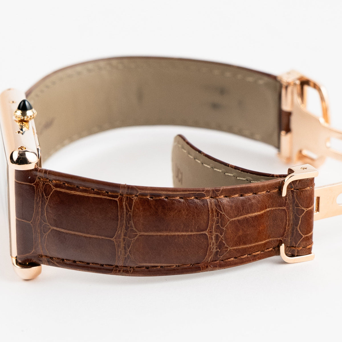 Cartier Tank Louis XL W1560003 Rose Gold White Dial (2015)
