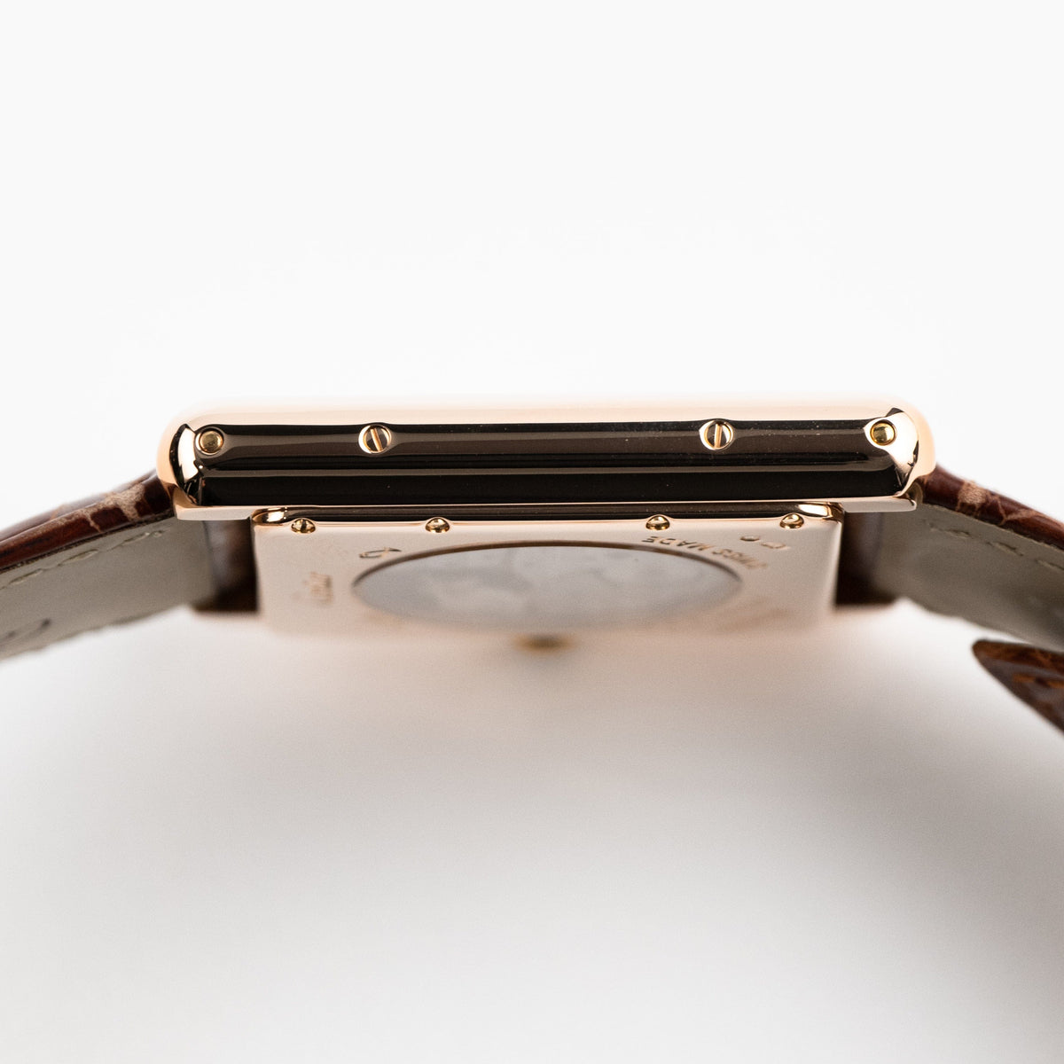 Cartier Tank Louis XL W1560003 Rose Gold White Dial (2015)