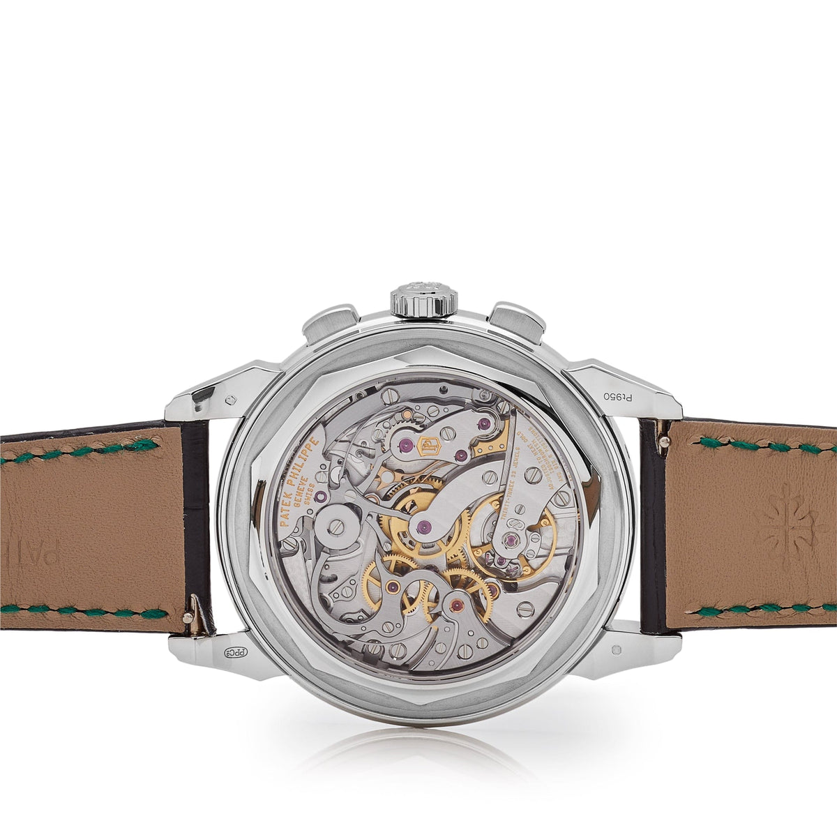 Patek Philippe Grand Complications 5270P-014 Perpetual Calendar Chronograph Platinum Green Dial