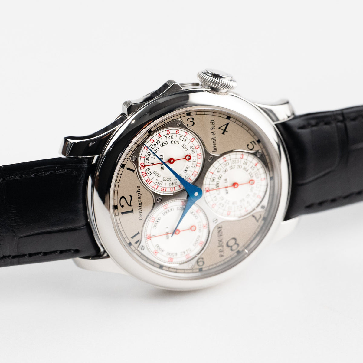 F.P.Journe Centigraphe Souverain Ref. CT Platinum Grey Dial