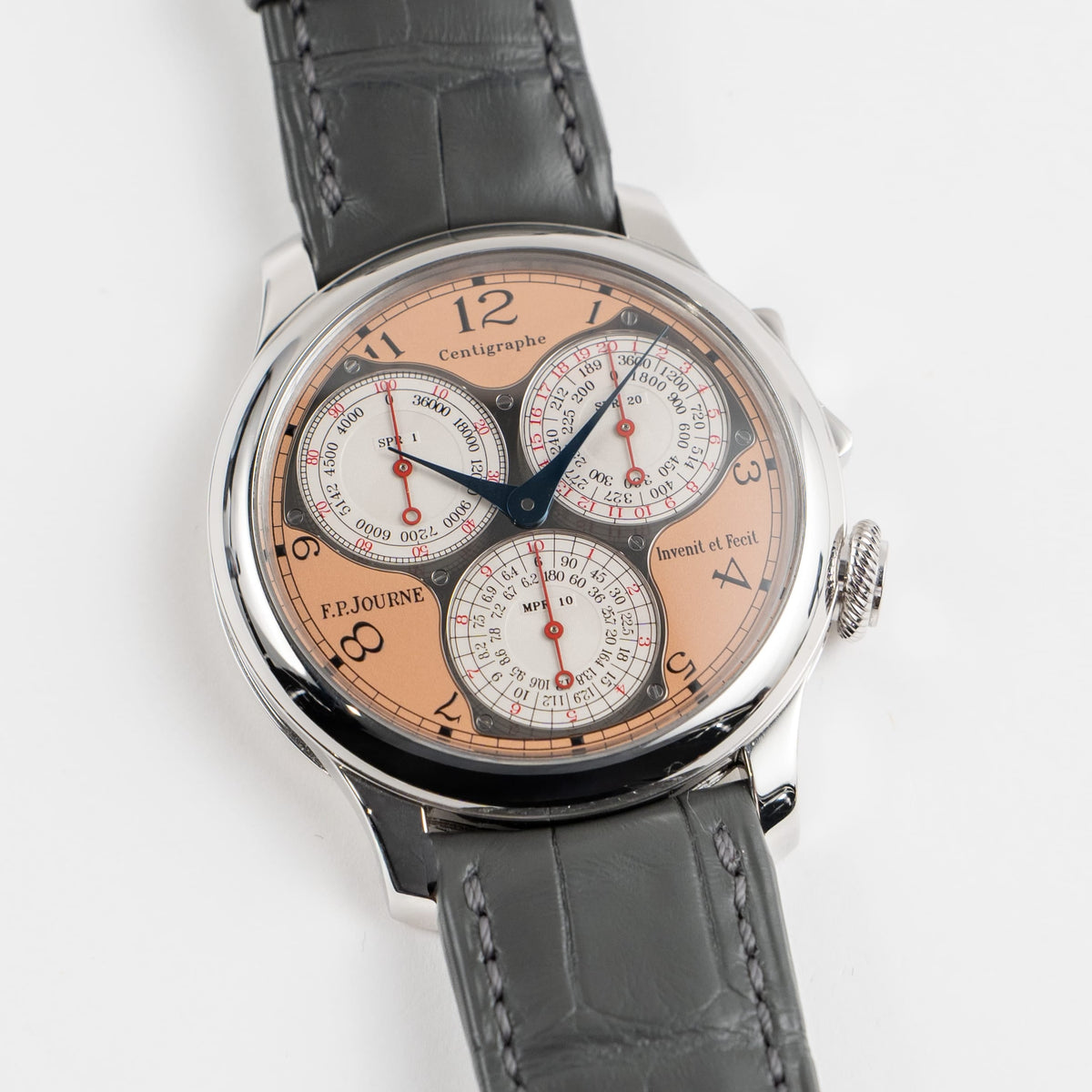 F.P.Journe Centigraphe Souverain Ref. CT Platinum Salmon Dial (2011)