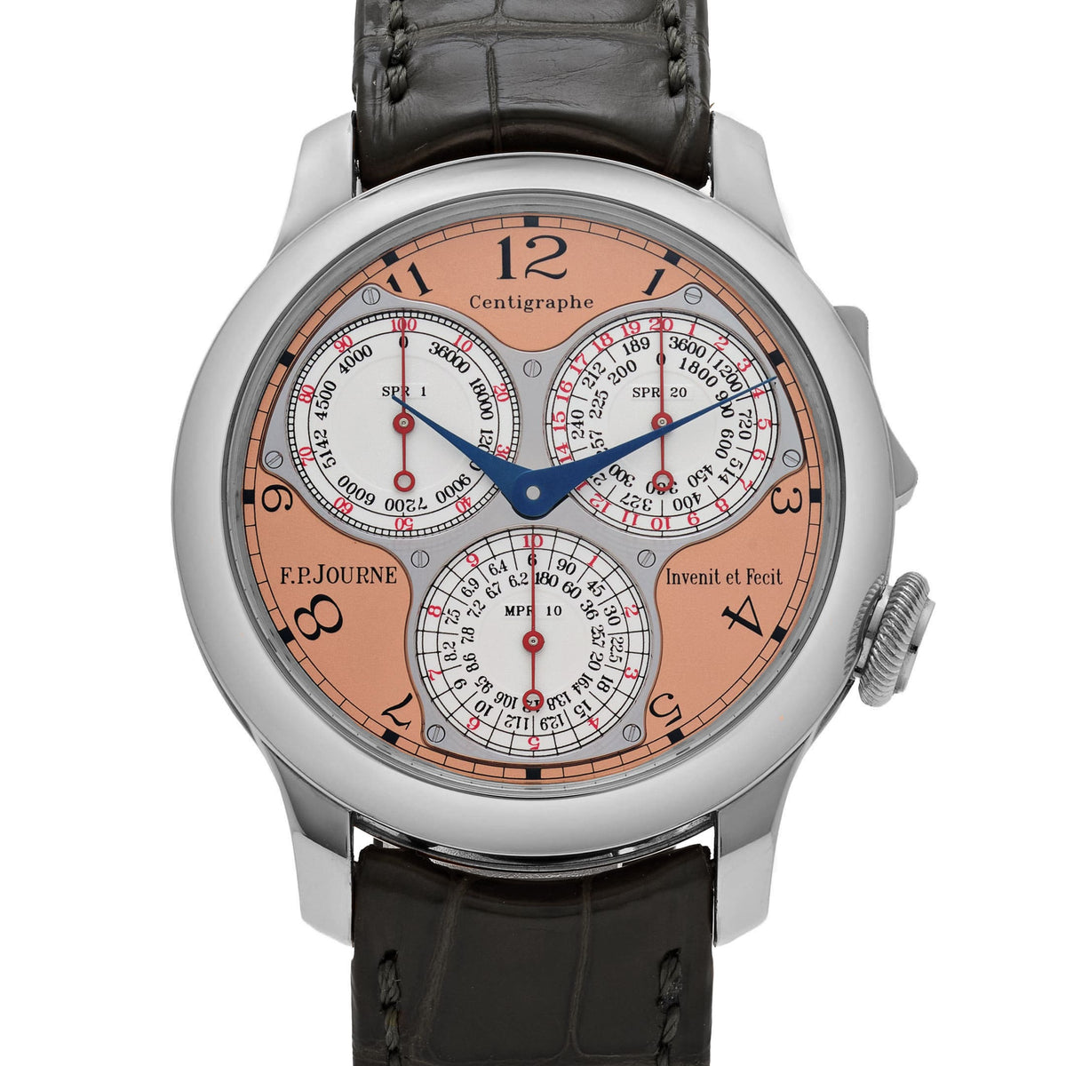 F.P.Journe Centigraphe Souverain Ref. CT Platinum Salmon Dial (2011)