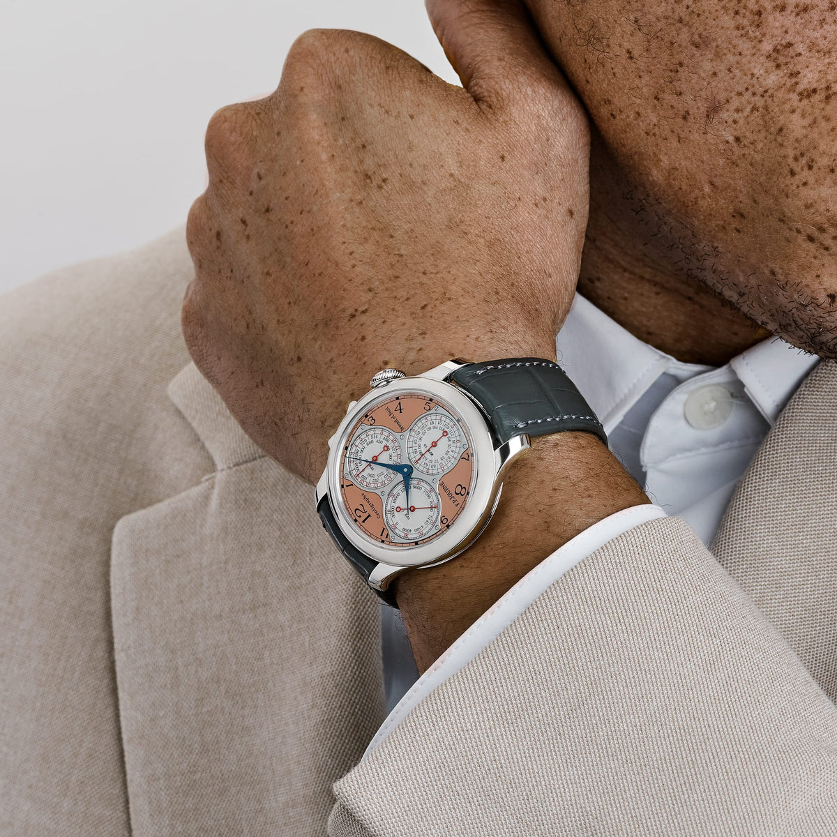 F.P.Journe Centigraphe Souverain Ref. CT Platinum Salmon Dial (2011)