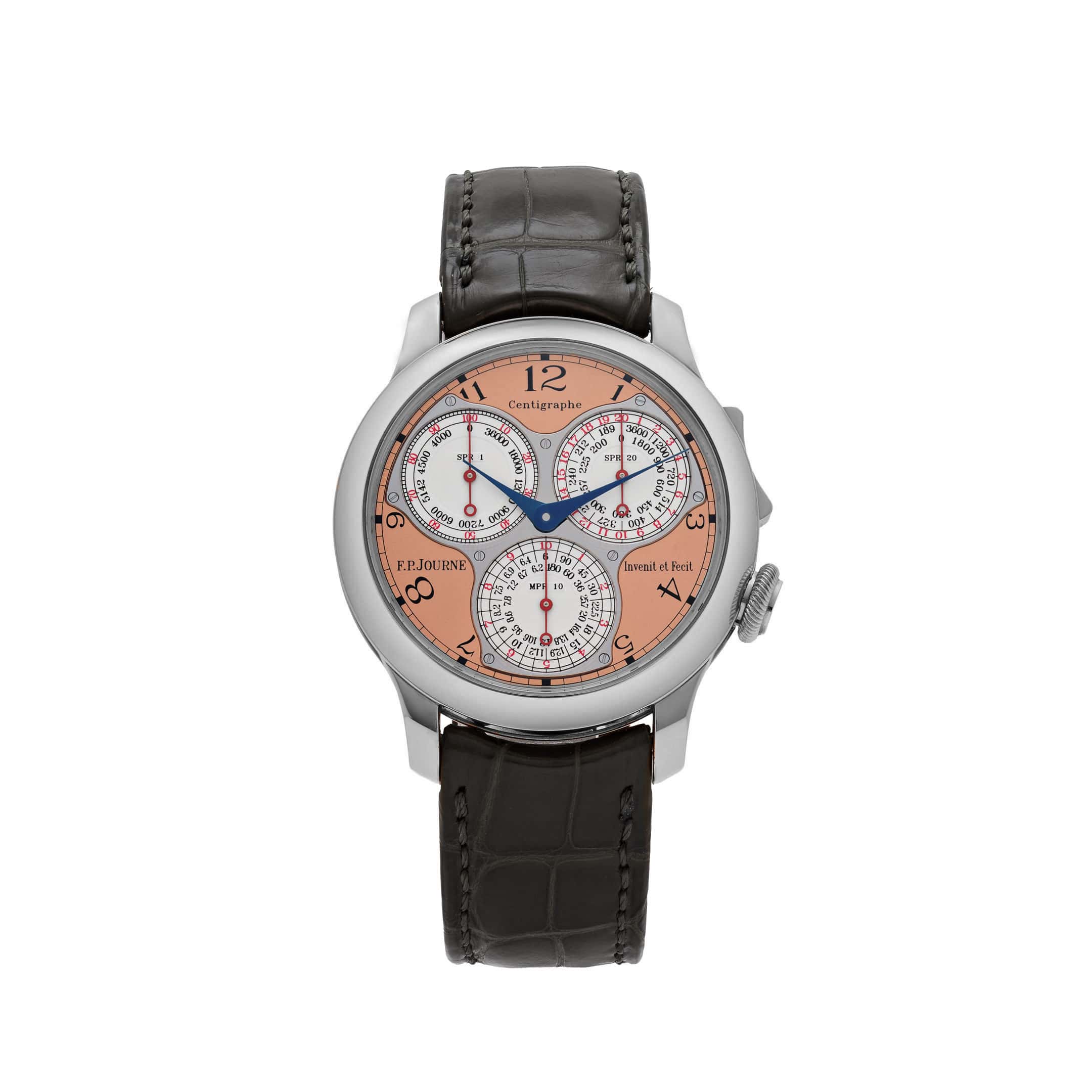 F.P.Journe Centigraphe Souverain Ref. CT Platinum Salmon Dial (2011)
