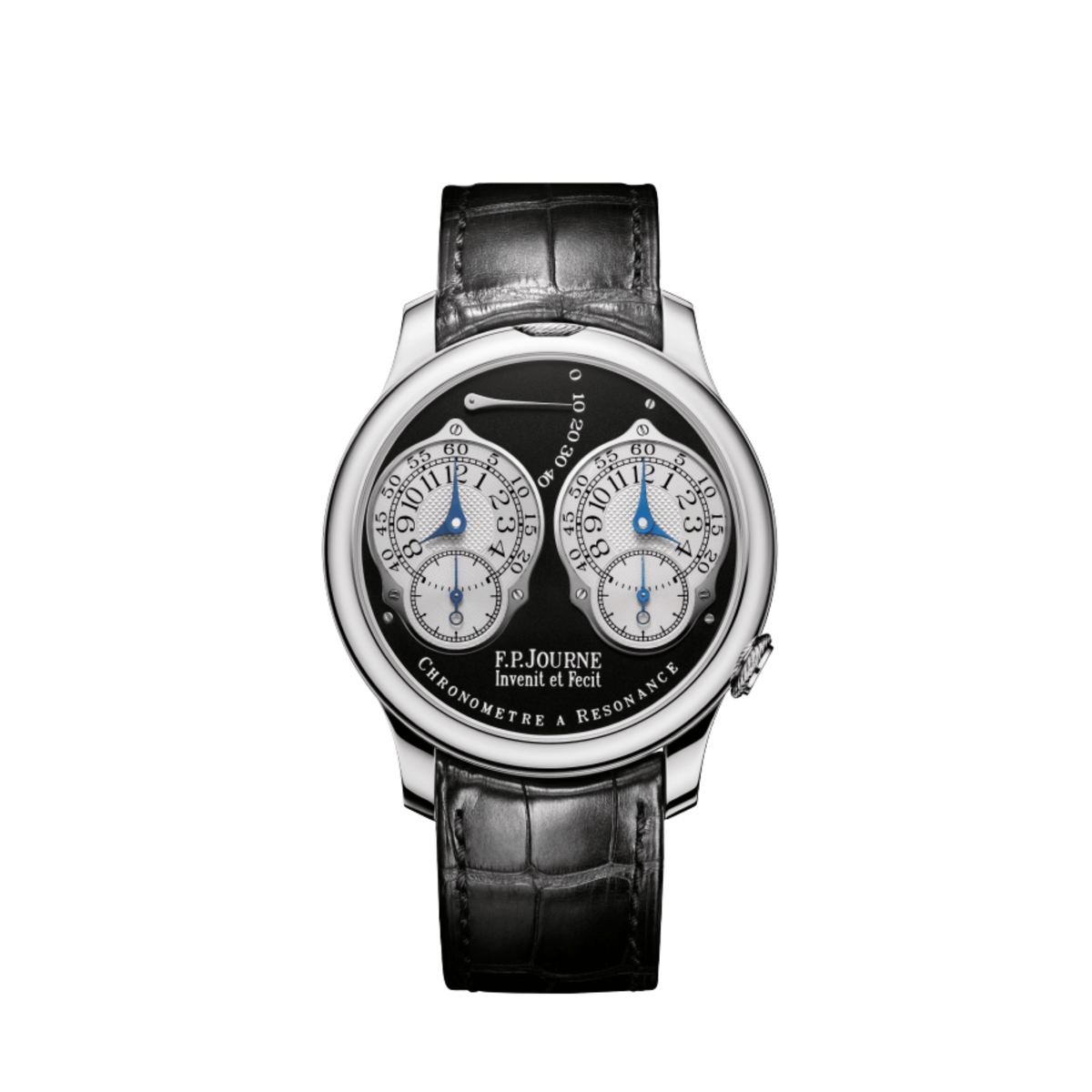 F.P.Journe Chronomètre À Résonance Ref. RN Black Label Platinum Black Dial