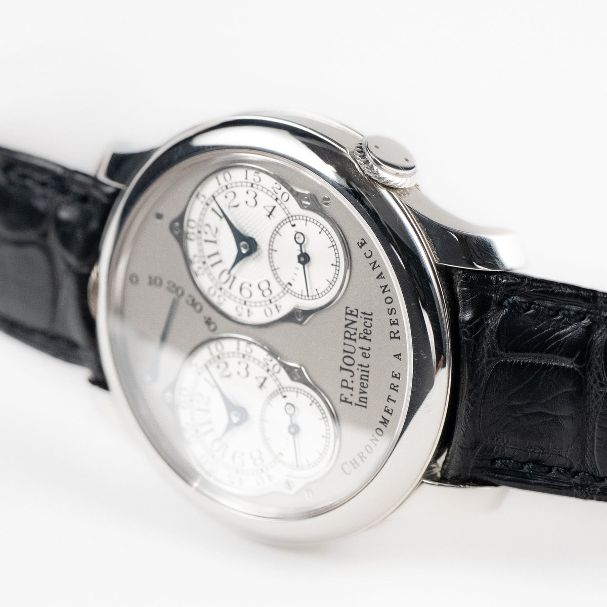 F.P.Journe Chronomètre À Résonance Ref. RN Platinum Grey Dial (2007)