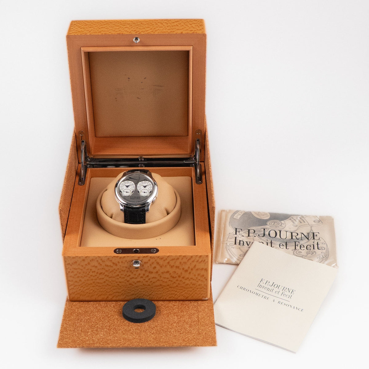 F.P.Journe Chronomètre À Résonance Ref. RN Platinum Grey Dial (2007)