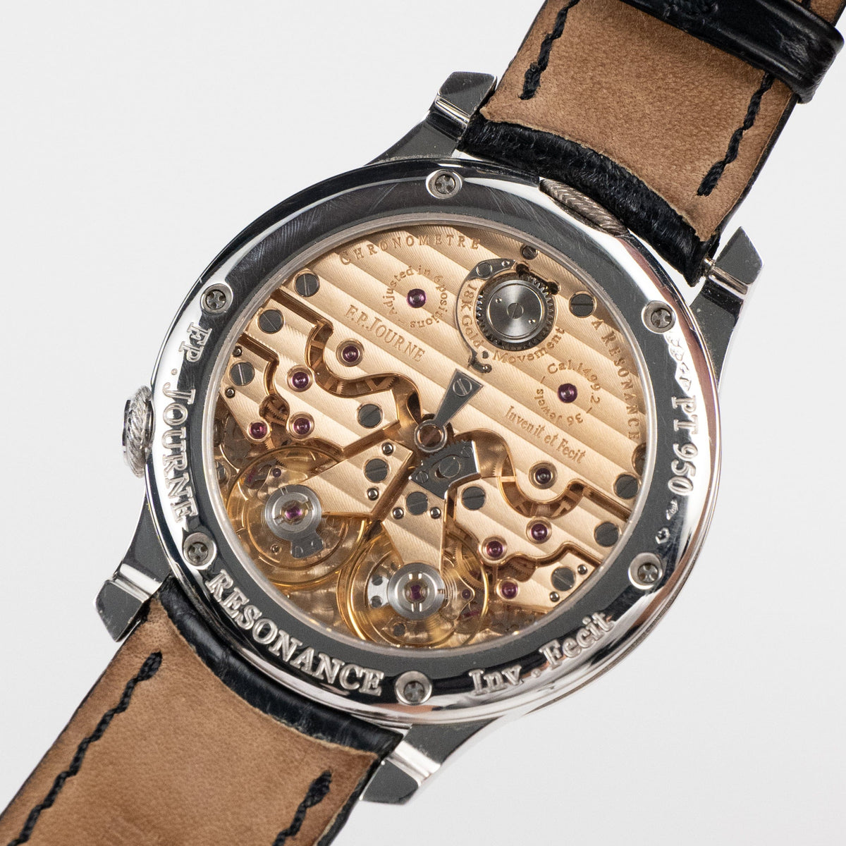 F.P.Journe Chronomètre À Résonance Ref. RN Platinum Grey Dial (2007)