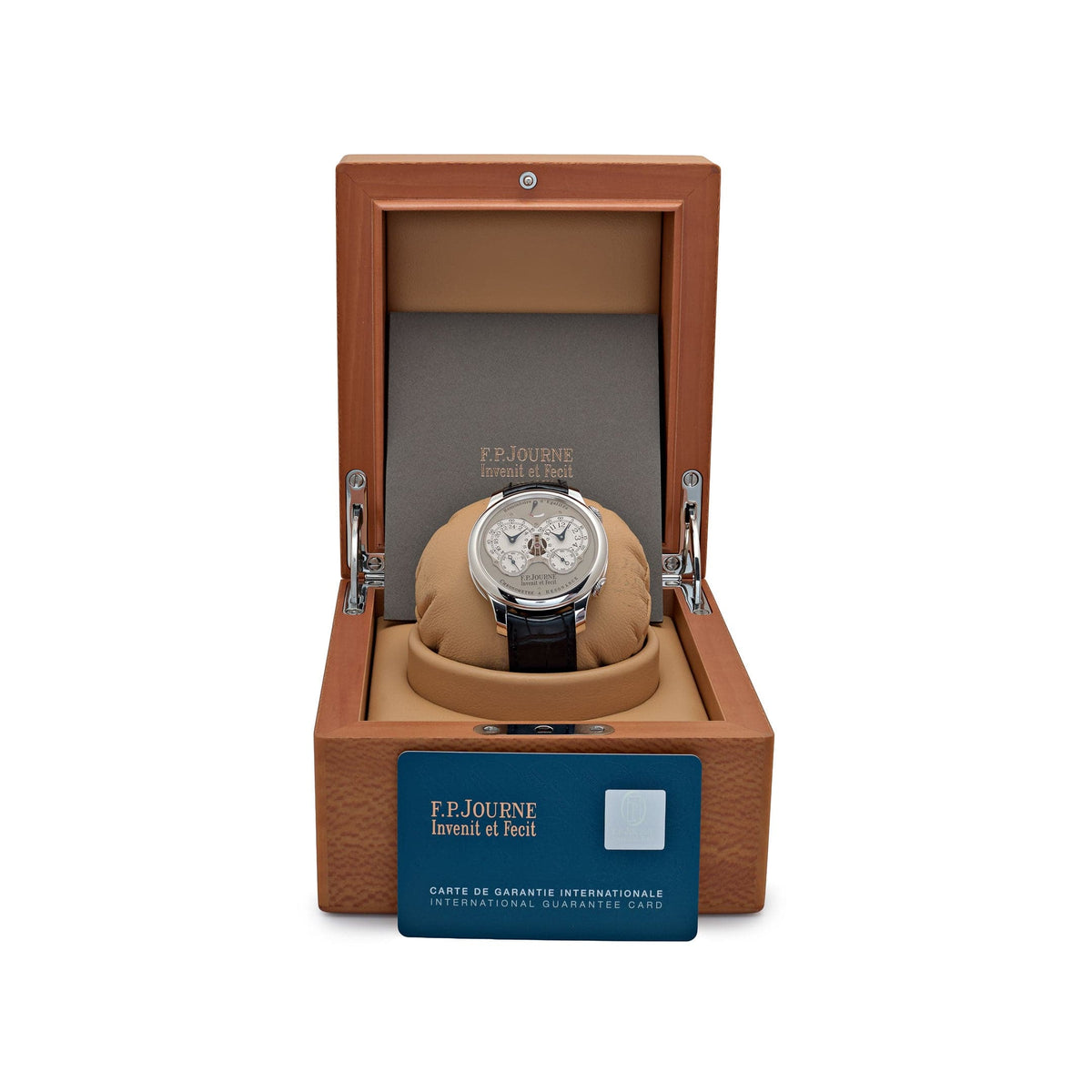 F.P.Journe Chronomètre À Résonance Ref. RQ Platinum Grey Dial
