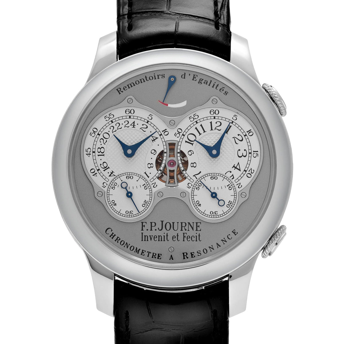 F.P.Journe Chronomètre À Résonance Ref. RQ Platinum Grey Dial