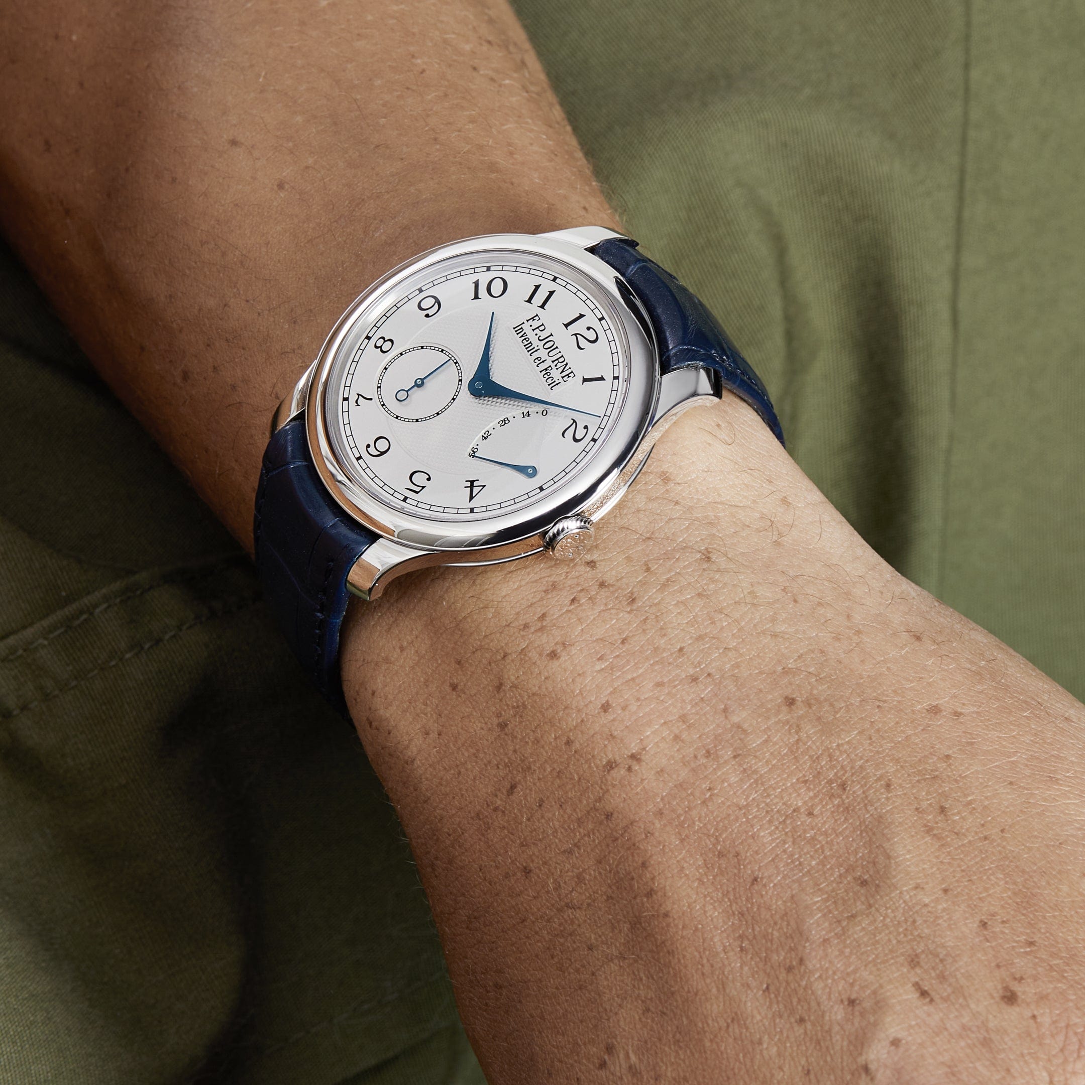 F.P.Journe Chronomètre Souverain Classique Edition Platinum White Dial