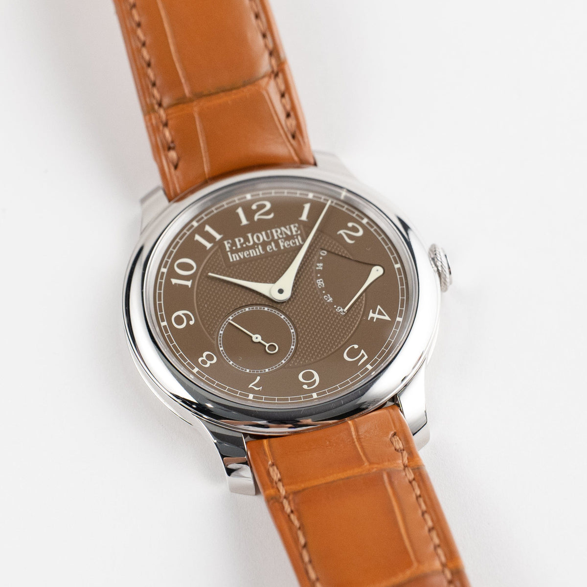 F.P.Journe Chronomètre Souverain Ref. CS Platinum 'Havana' Brown Dial (2023)