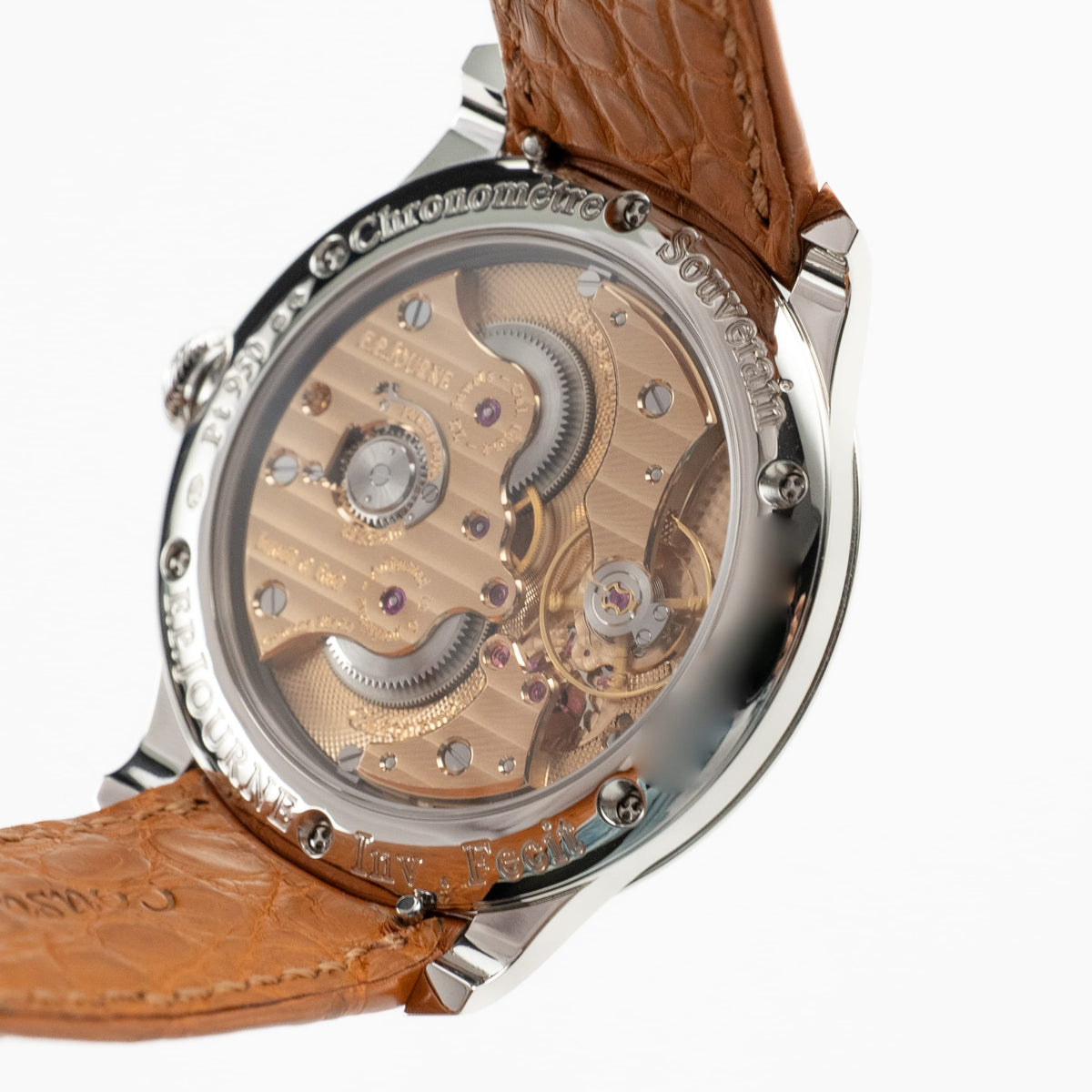 F.P.Journe Chronomètre Souverain Ref. CS Platinum 'Havana' Brown Dial (2025)