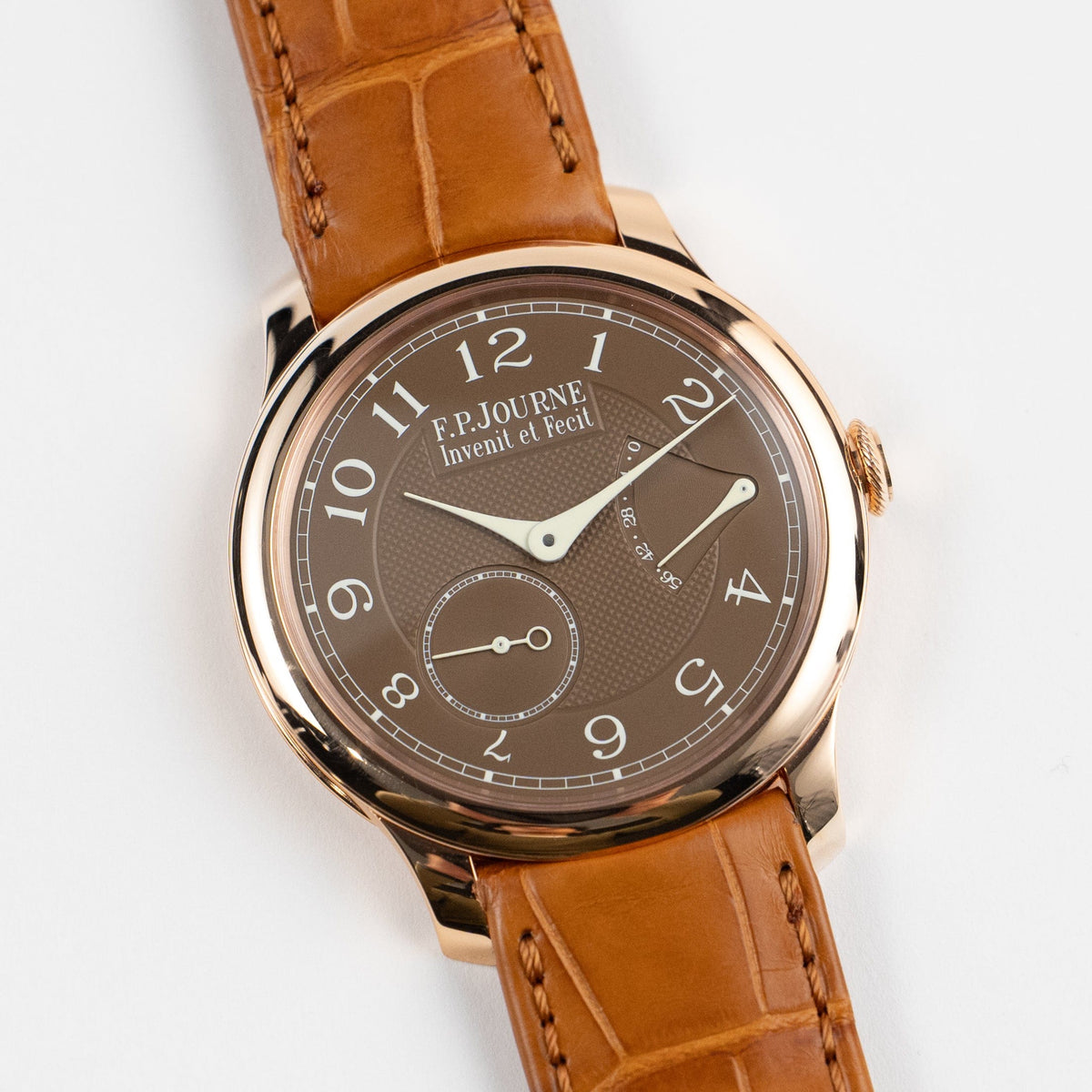 F.P.Journe Chronomètre Souverain Ref. CS Rose Gold 'Havana' Brown Dial