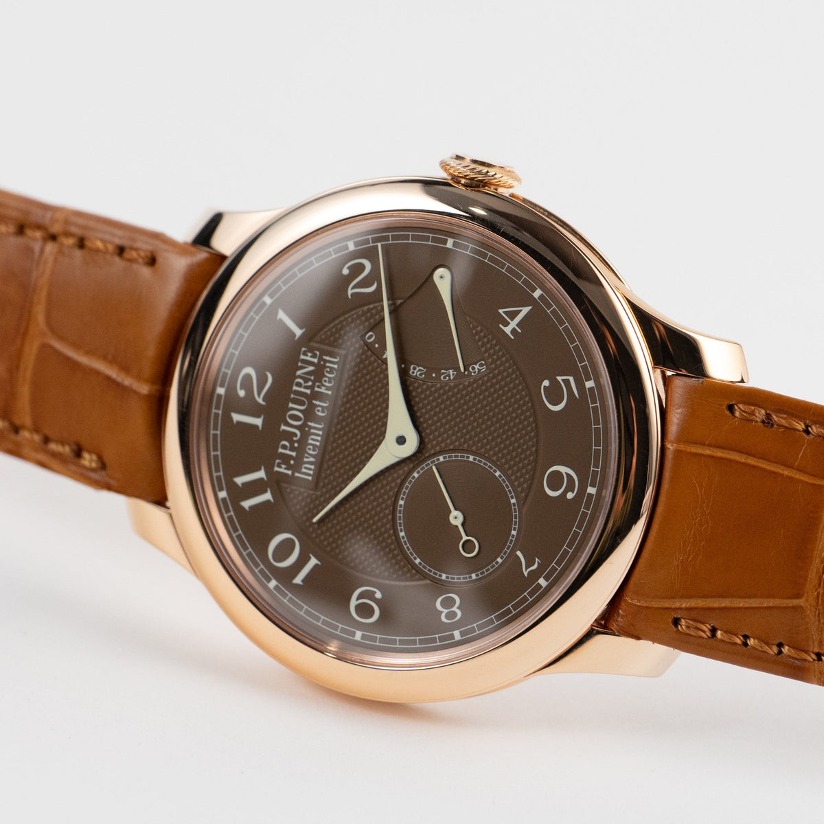 F.P.Journe Chronomètre Souverain Ref. CS Rose Gold 'Havana' Brown Dial