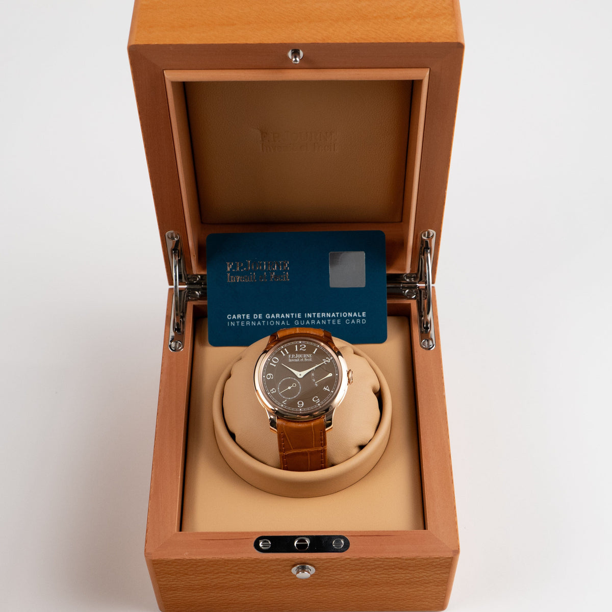 F.P.Journe Chronomètre Souverain Ref. CS Rose Gold 'Havana' Brown Dial