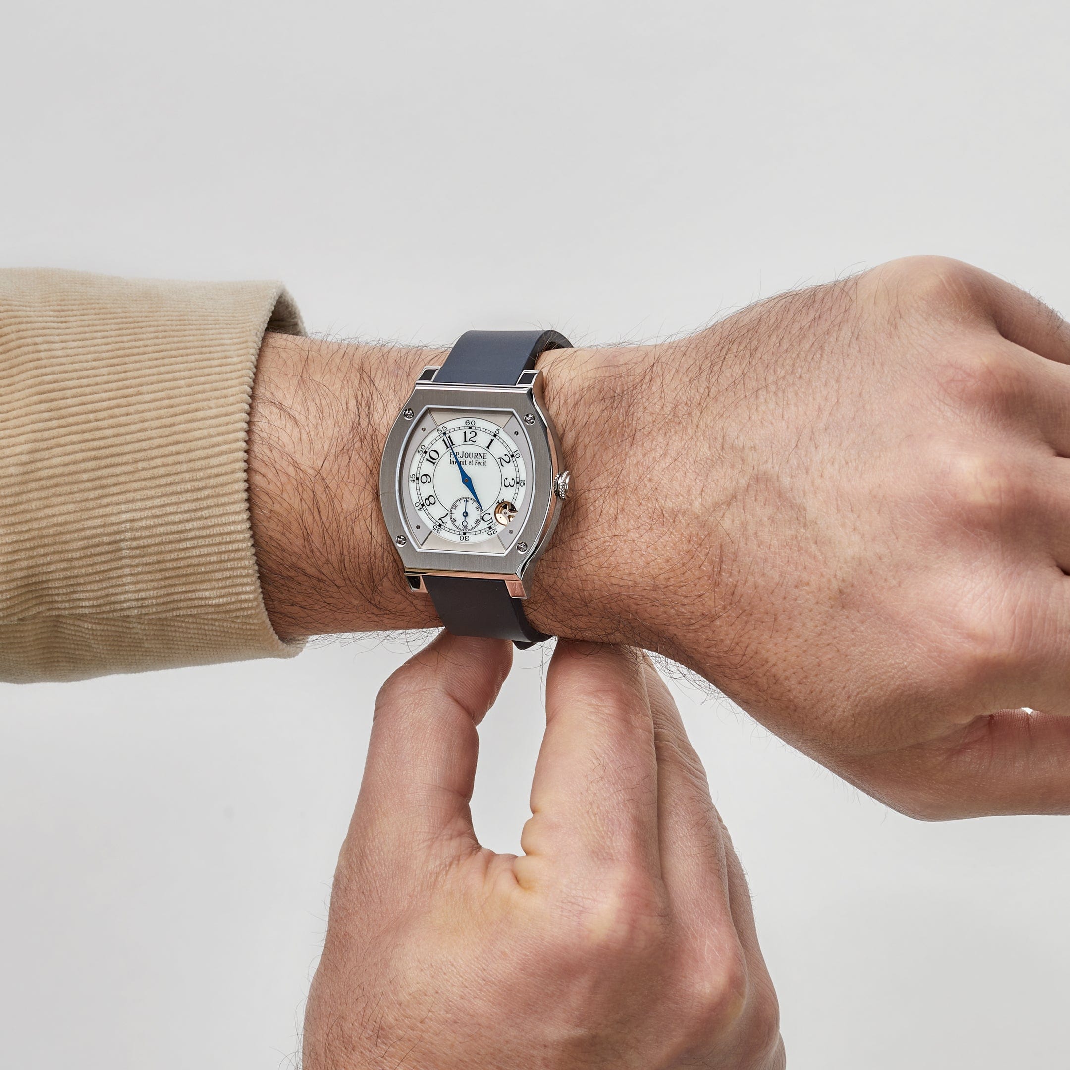 F.P.Journe Élégante 48 Ref. ELHT Titanium Luminescent White Dial (2024)