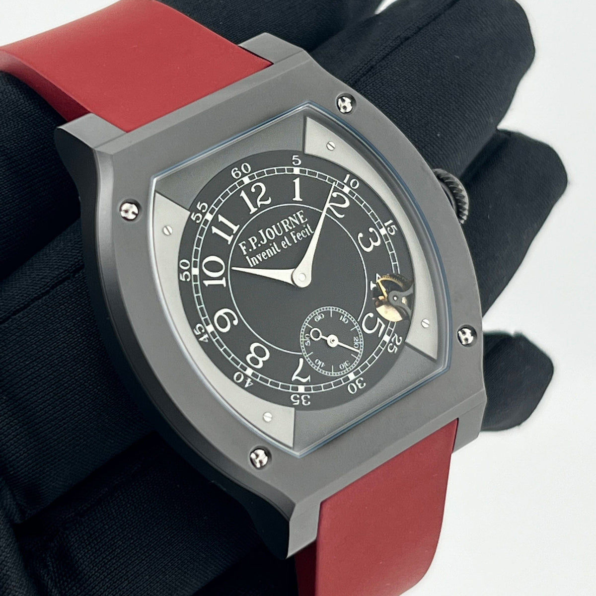 F.P.Journe Élégante 48 Ref. ELHT Titalyt Luminescent Black Centre Dial