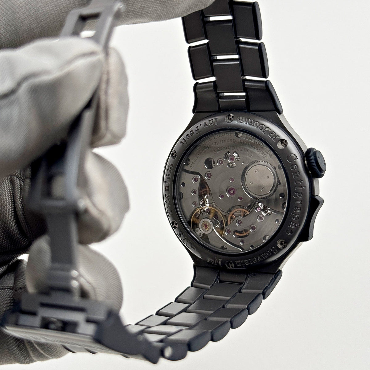 F.P.Journe Linesport Centigraphe Grey Dial Titanium
