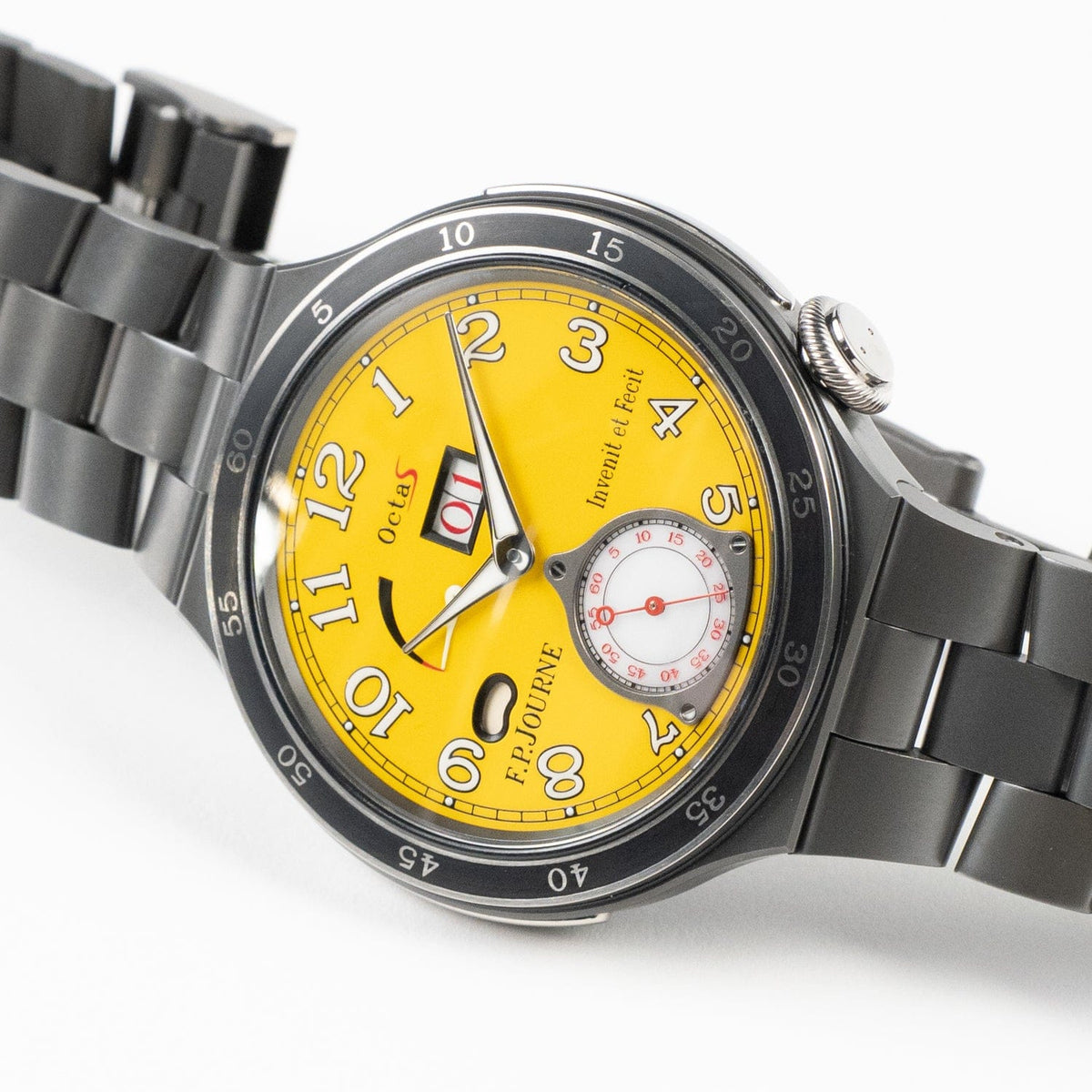 F.P.Journe Linesport Octa Sport Automatique Réserve Ref. ARS2 Titanium Yellow Dial (2021)