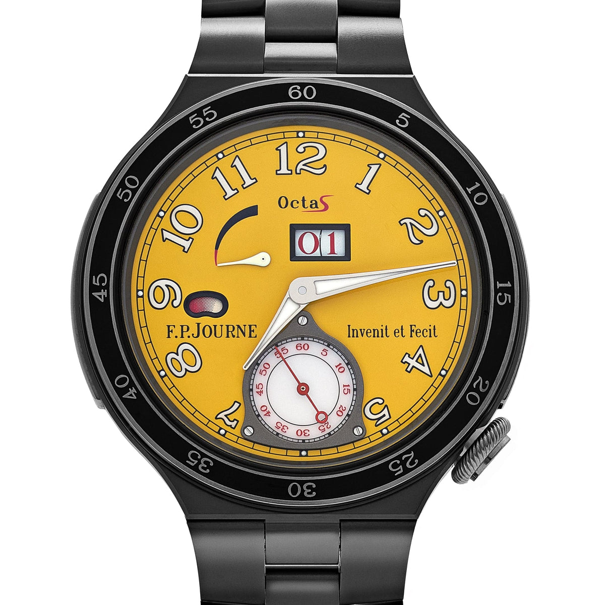 F.P.Journe Linesport Octa Sport Automatique Réserve Ref. ARS2 Titanium Yellow Dial (2021)